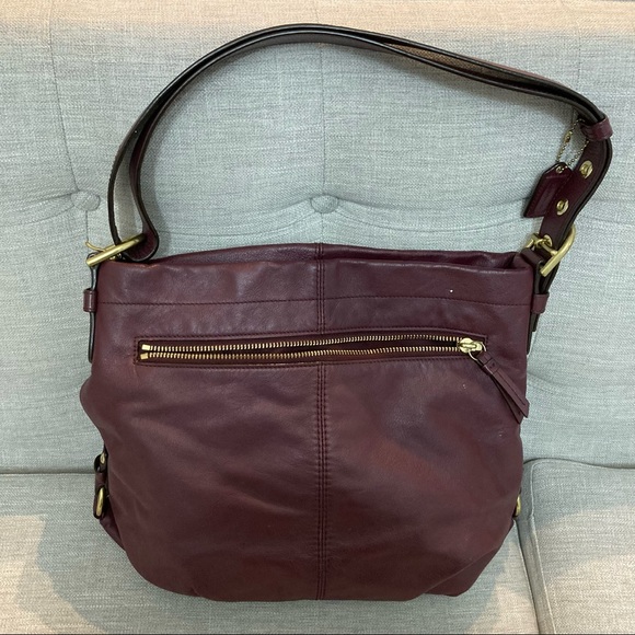 👜Authentic Vintage COACH 100% Leather Hobo Bag👜 - Picture 4 of 7